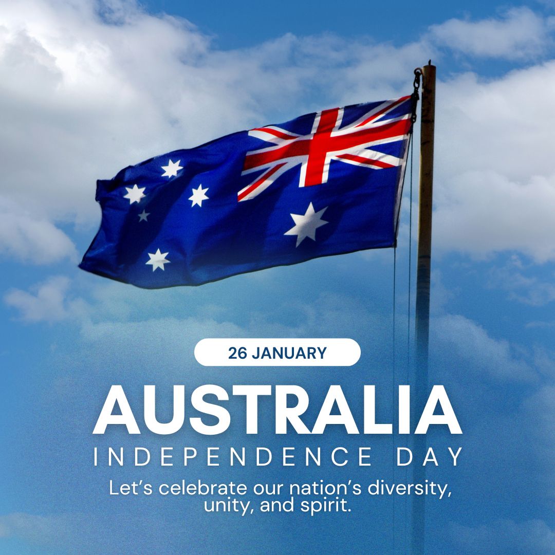 Happy Australia Day! Let’s celebrate our nation’s diversity, unity, and spirit.